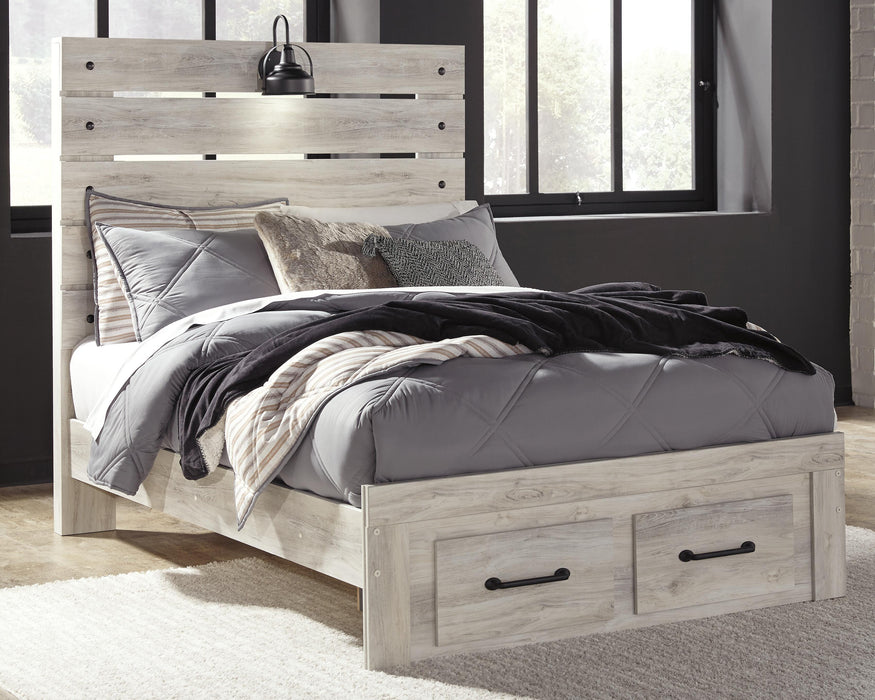 Cambeck Bed with 2 Storage Drawers - Furniture Source (IA) 