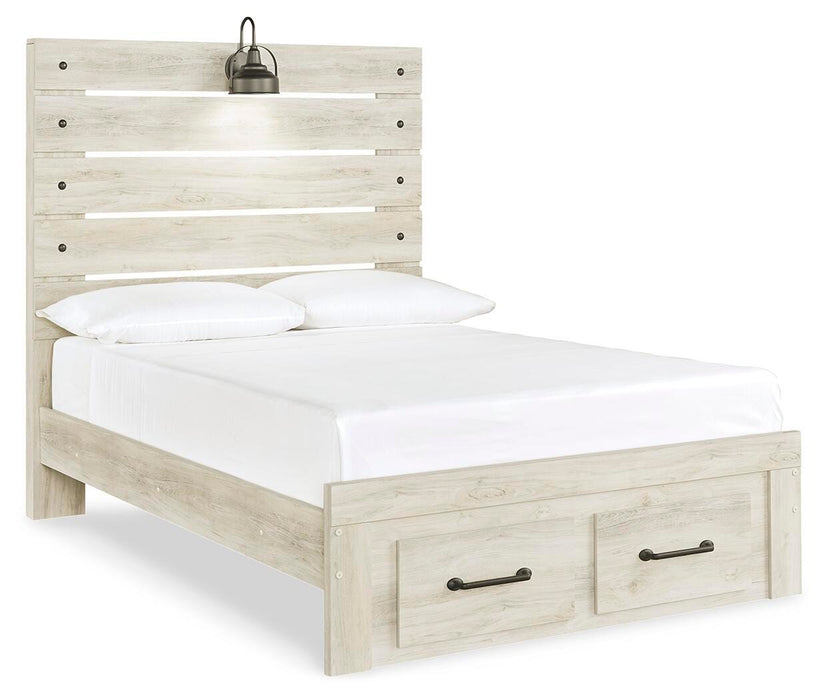 Cambeck Bed with 2 Storage Drawers - Furniture Source (IA) 