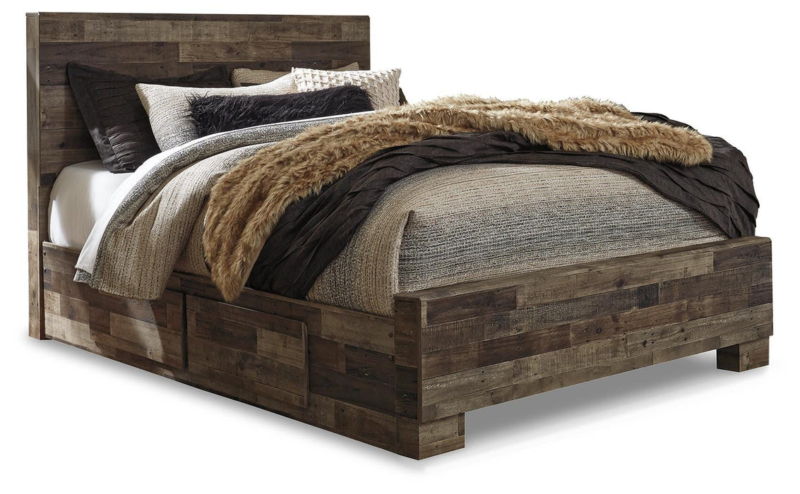 Derekson Bed with 2 Side Storage - Furniture Source (IA) 