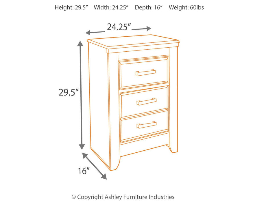 Juararo Nightstand - Furniture Source (IA) 