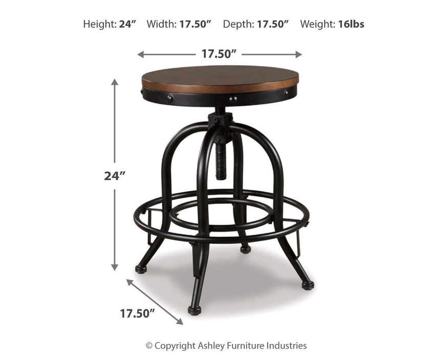 Valebeck Counter Height Bar Stool - Furniture Source (IA) 