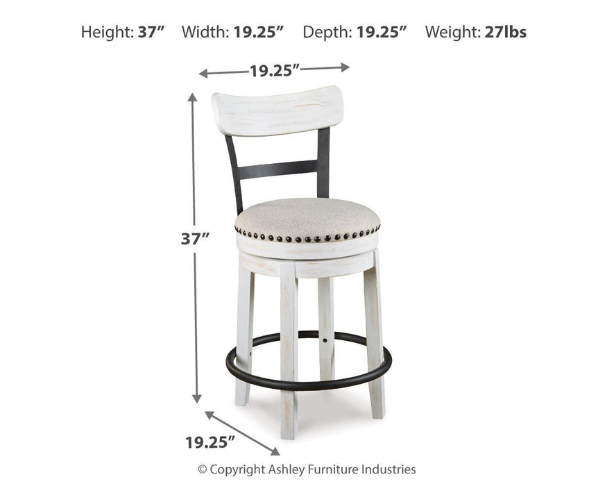 Valebeck Counter Height Bar Stool - Furniture Source (IA) 