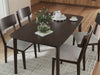 Mallenette Dining Table and 4 Chairs (Set of 5) - Furniture Source (IA) 