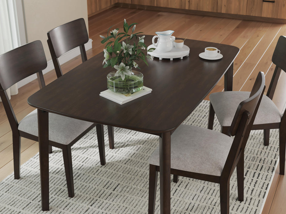 Mallenette Dining Table and 4 Chairs (Set of 5) - Furniture Source (IA) 