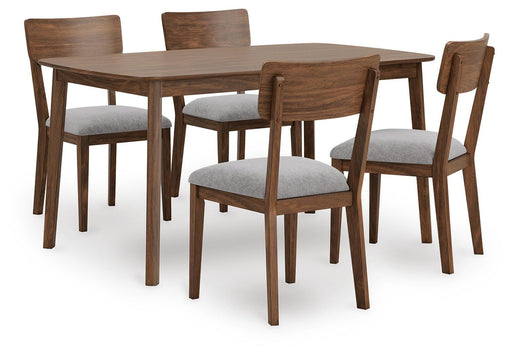 Tameride Dining Table and 4 Chairs (Set of 5) - Furniture Source (IA) 