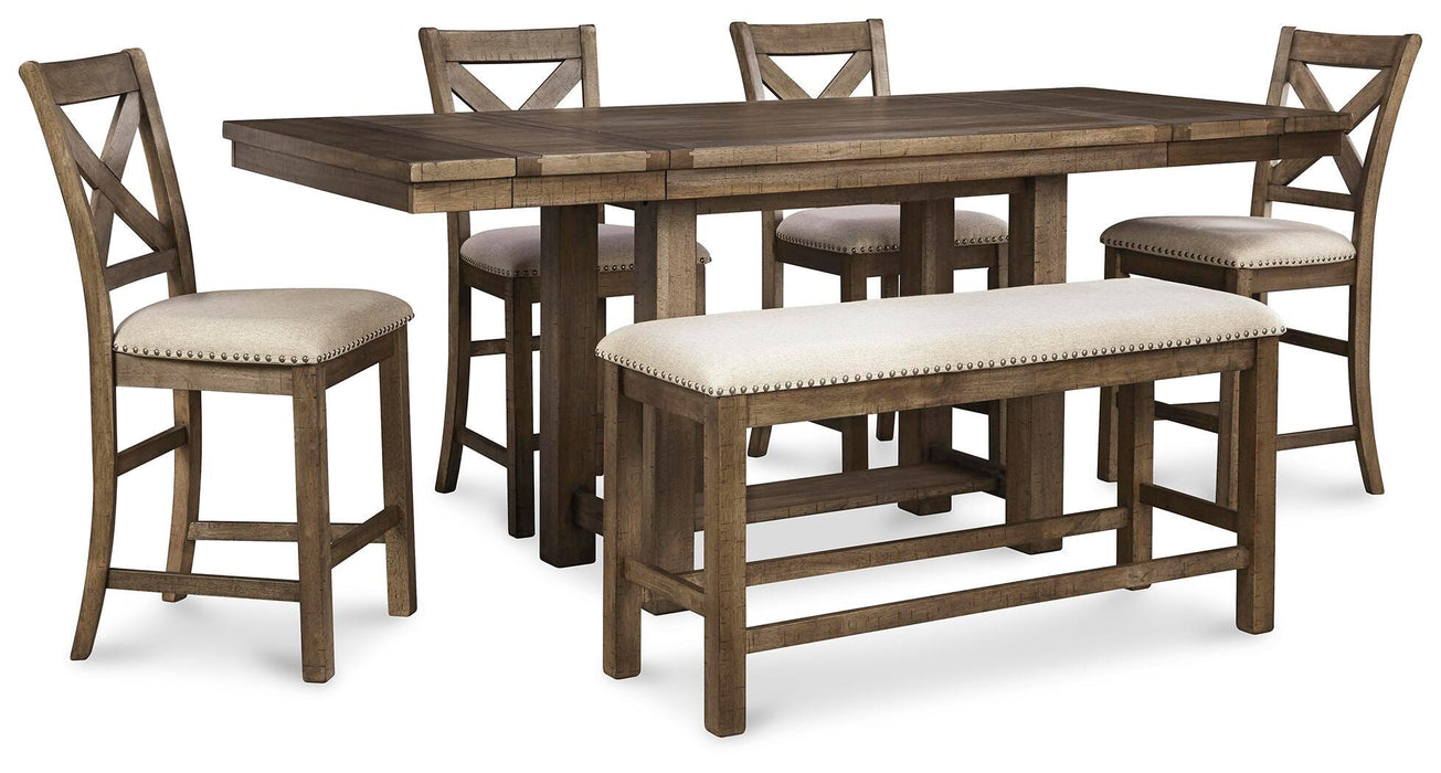 Moriville Counter Height Dining Set - Furniture Source (IA) 