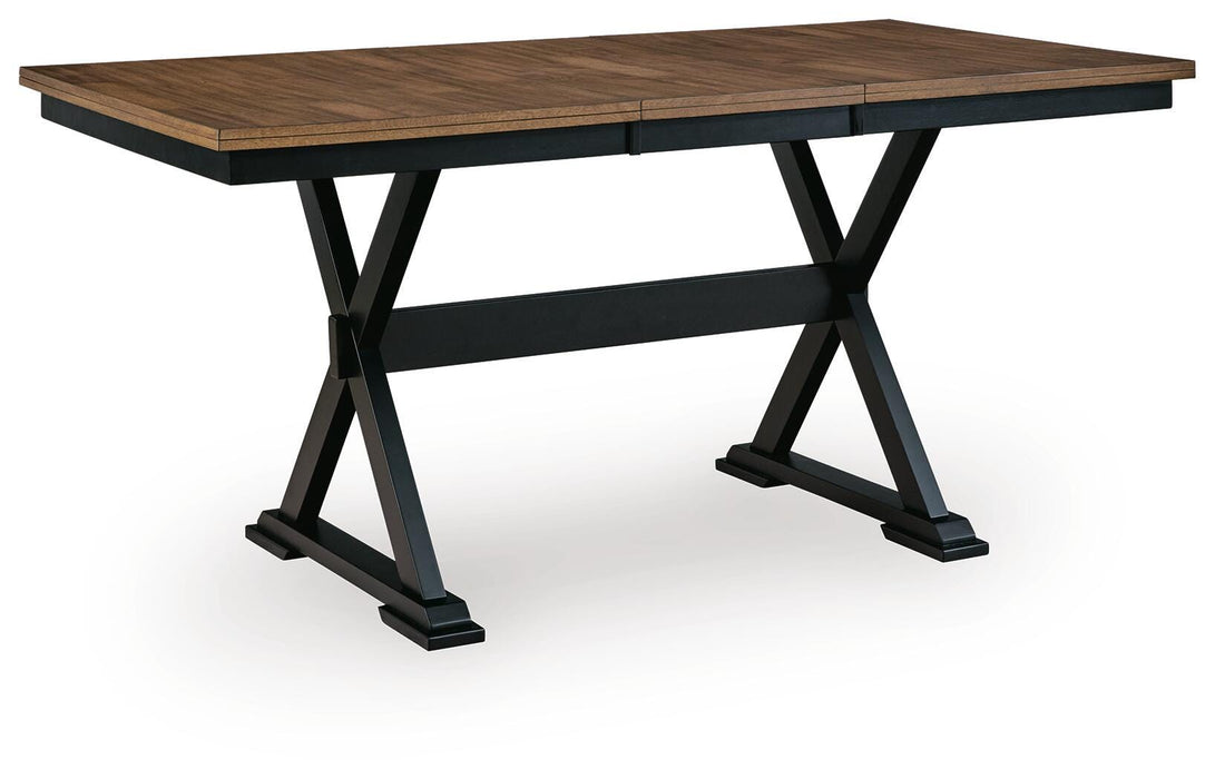 Wildenauer Counter Height Butterfly Extension Table - Furniture Source (IA) 