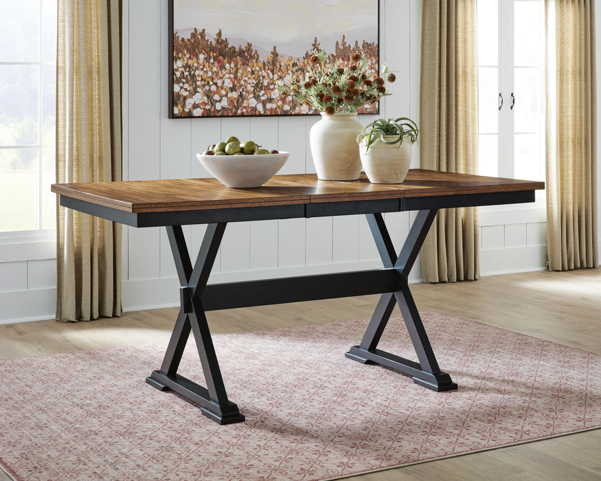 Wildenauer Counter Height Butterfly Extension Table - Furniture Source (IA) 