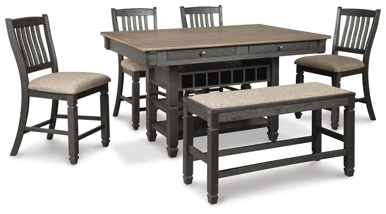 Tyler Creek Counter Height Dining Set - Furniture Source (IA) 