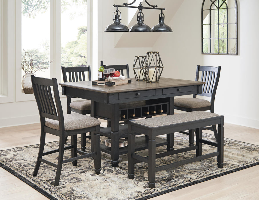 Tyler Creek Counter Height Dining Set - Furniture Source (IA) 