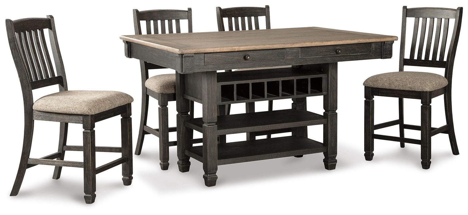 Tyler Creek Counter Height Dining Set - Furniture Source (IA) 