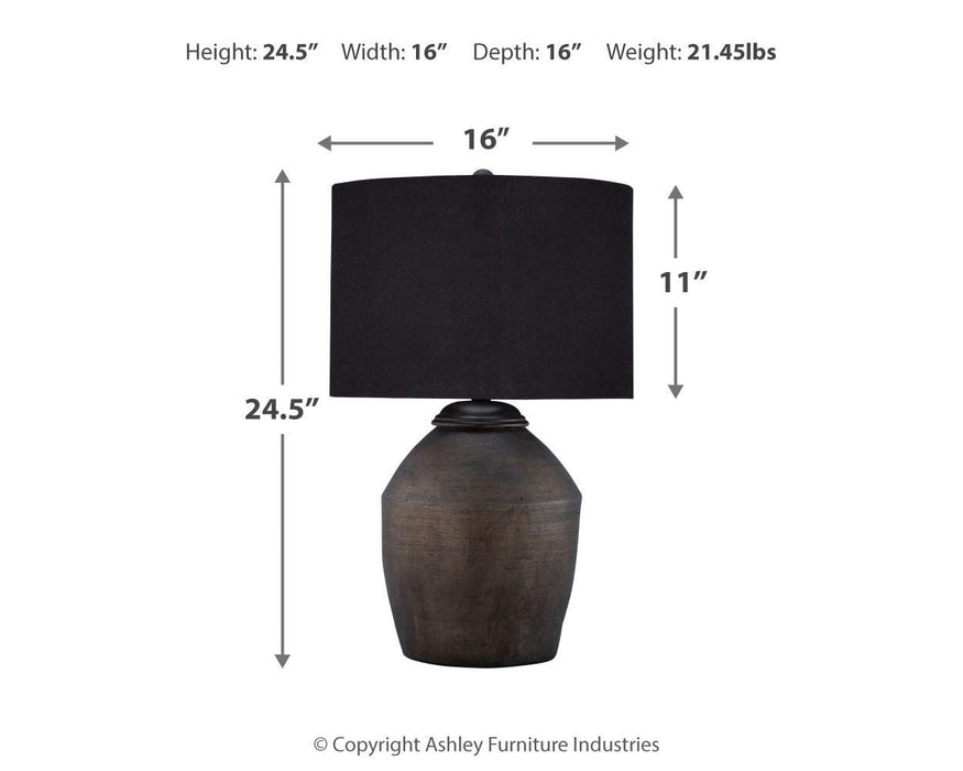 Naareman Lamp Set - Furniture Source (IA) 