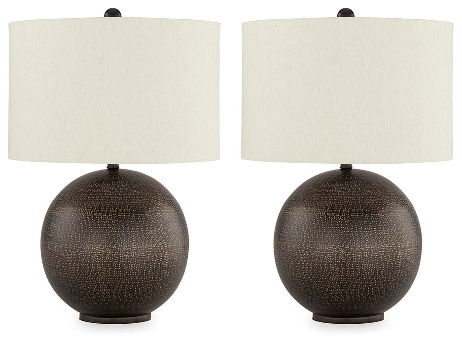 Hambell Lamp Set - Furniture Source (IA) 