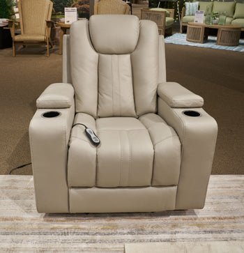 Elevate Edges Glider Recliner - Furniture Source (IA) 