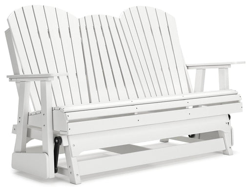 Hyland wave Outdoor Glider Loveseat - Furniture Source (IA) 