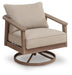 Harmony Headlands Outdoor Swivel Lounge with Cushion - Furniture Source (IA) 