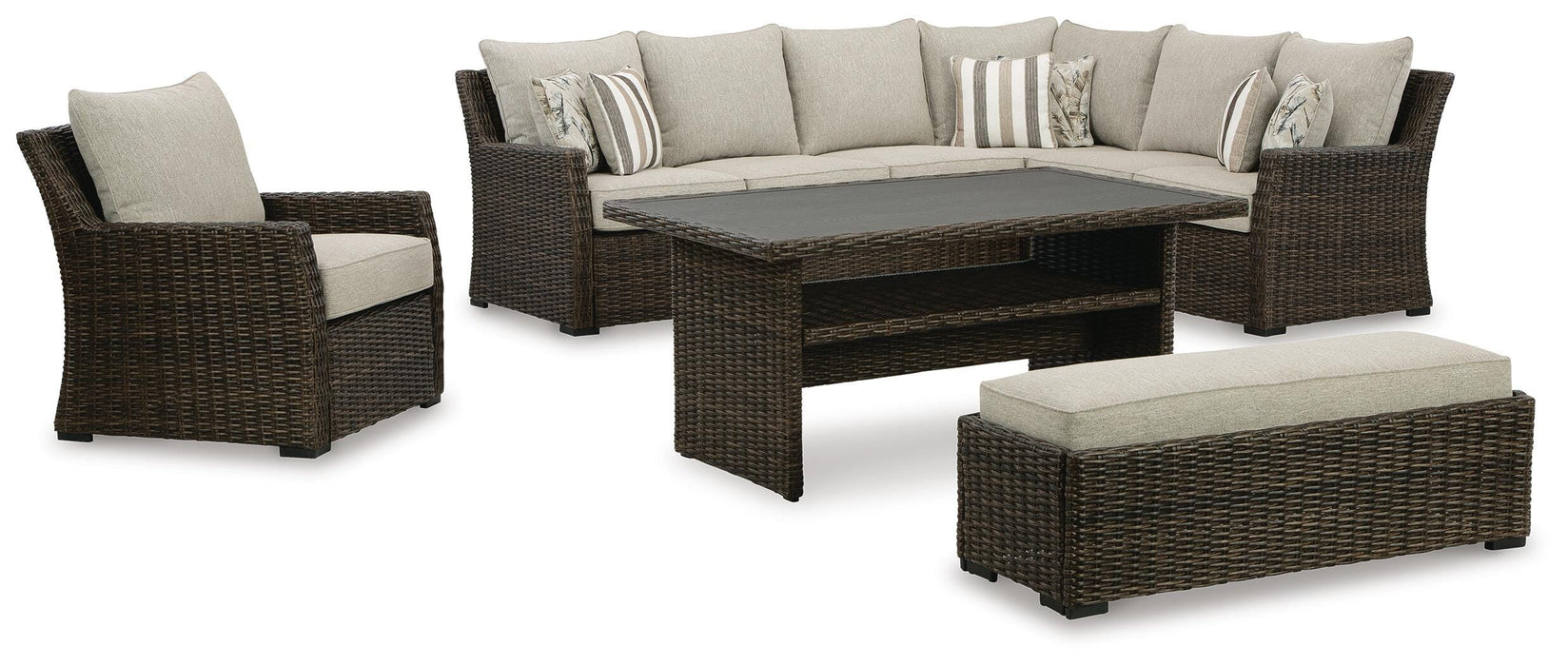 Brook Ranch Outdoor Package - Furniture Source (IA) 