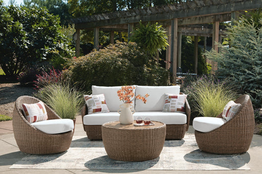 Double Point Outdoor Seating Set - Furniture Source (IA) 