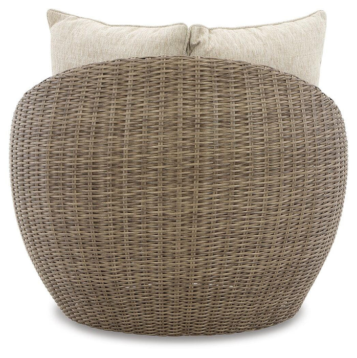 Danson Swivel Lounge with Cushion (Set of 2) - Furniture Source (IA) 