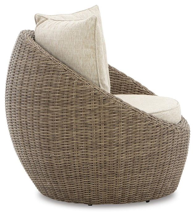 Danson Swivel Lounge with Cushion (Set of 2) - Furniture Source (IA) 