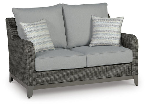 Elite Park Outdoor Loveseat with Cushion - Furniture Source (IA) 