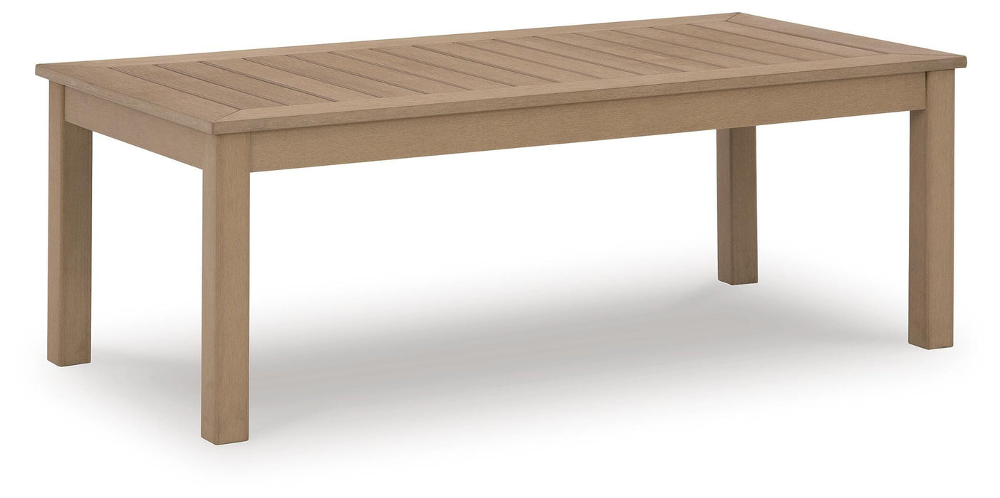 Hallow Creek Outdoor Coffee Table - Furniture Source (IA) 
