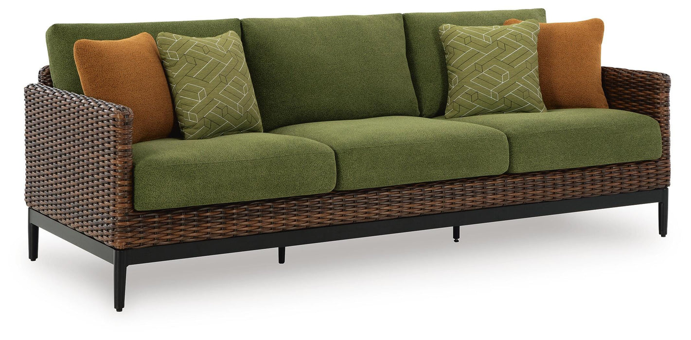 Horizon Hall Outdoor Sofa with Cushion - Furniture Source (IA) 