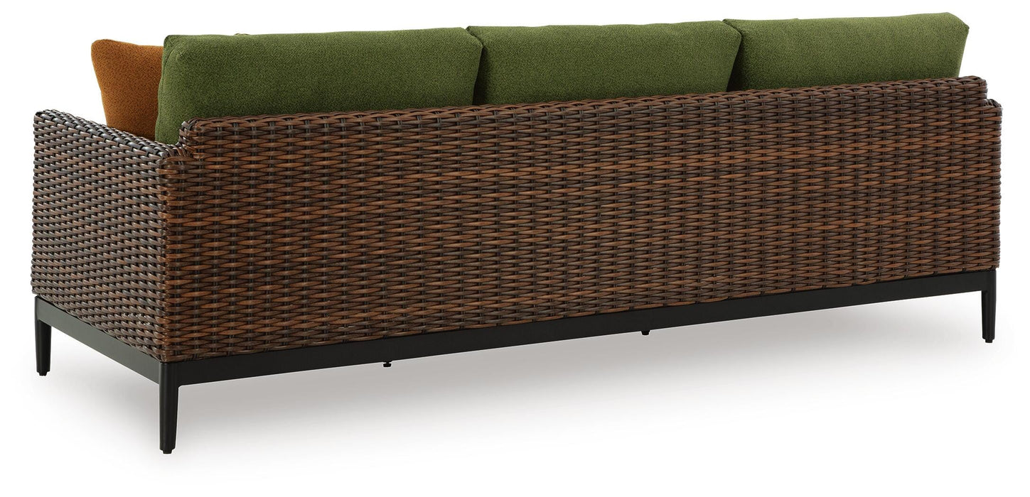 Horizon Hall Outdoor Sofa with Cushion - Furniture Source (IA) 