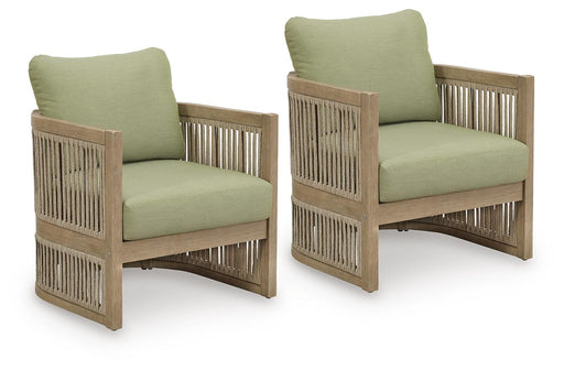 Serena Shores Outdoor Lounge Chair (Set of 2) - Furniture Source (IA) 