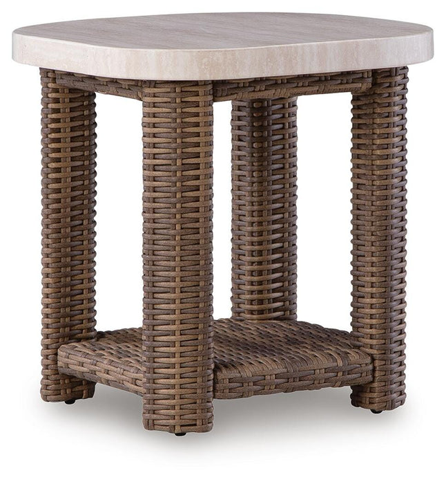 Dolan Creek Outdoor End Table - Furniture Source (IA) 