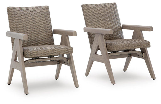Cliff Trails Outdoor Rocking Arm Chair (Set of 2) - Furniture Source (IA) 