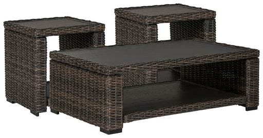 Grasson Lane Outdoor Occasional Table Set - Furniture Source (IA) 