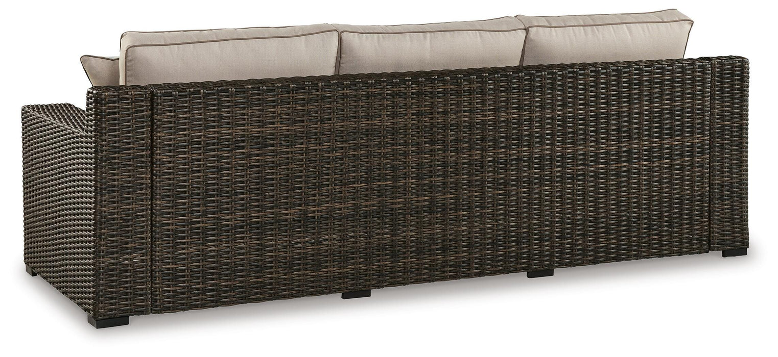 Coastline Bay Outdoor Sofa with Cushion - Furniture Source (IA) 