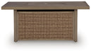 Laguna Heights Outdoor Fire Pit Table - Furniture Source (IA) 