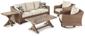 Beachcroft Outdoor Conversation Set - Furniture Source (IA) 