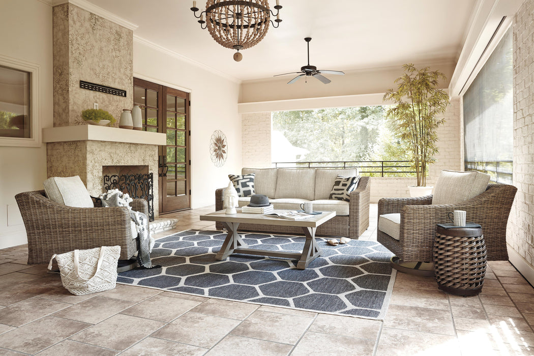 Beachcroft Outdoor Conversation Set - Furniture Source (IA) 