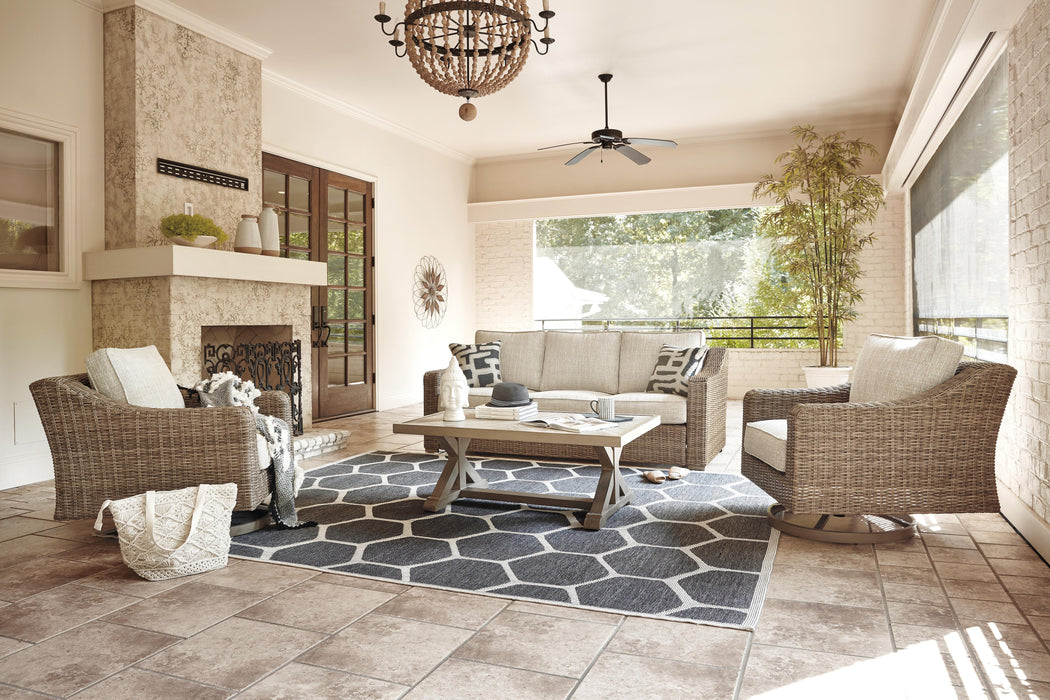 Beachcroft Outdoor Conversation Set - Furniture Source (IA) 