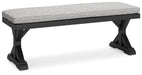 Beachcroft Outdoor Bench with Cushion - Furniture Source (IA) 