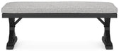 Beachcroft Outdoor Bench with Cushion - Furniture Source (IA) 
