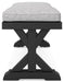 Beachcroft Outdoor Bench with Cushion - Furniture Source (IA) 