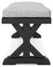 Beachcroft Outdoor Bench with Cushion - Furniture Source (IA) 