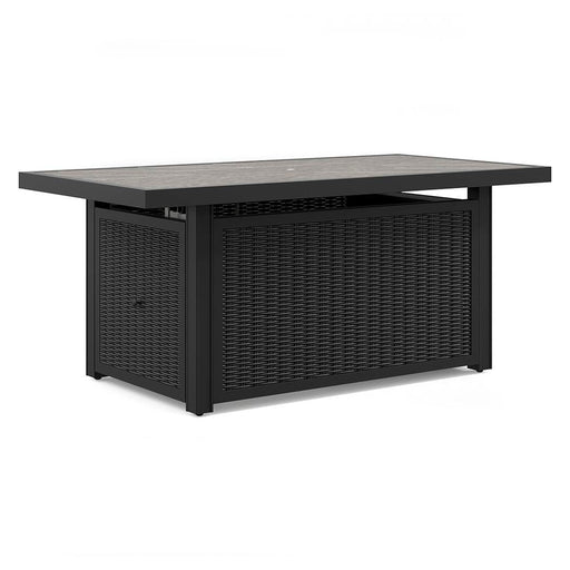 Beachcroft Outdoor Fire Pit Table - Furniture Source (IA) 