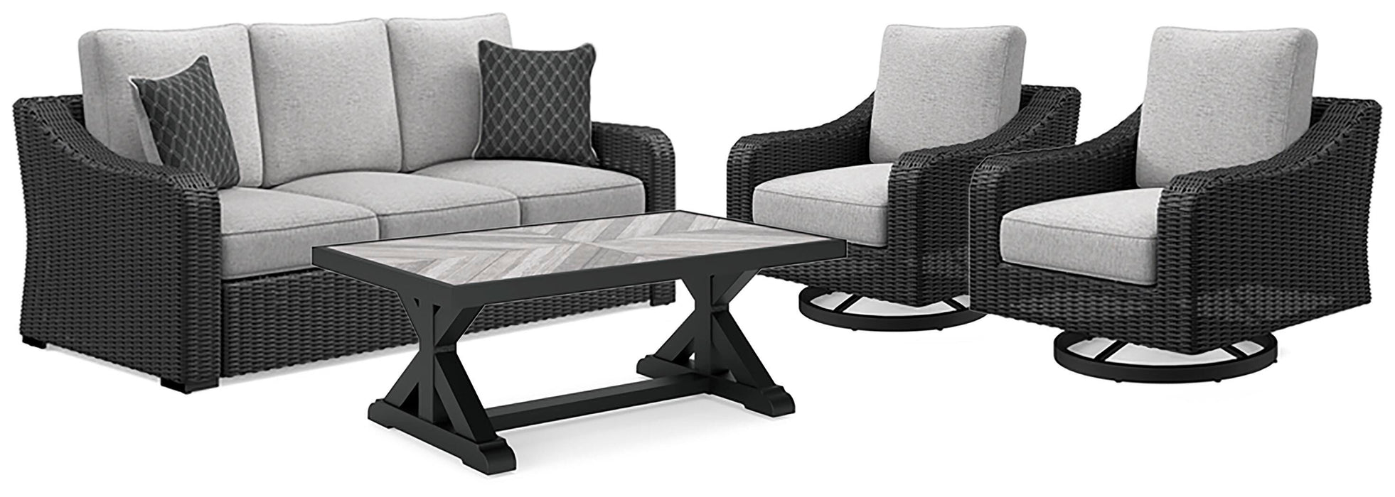 Beachcroft Outdoor Set - Furniture Source (IA) 
