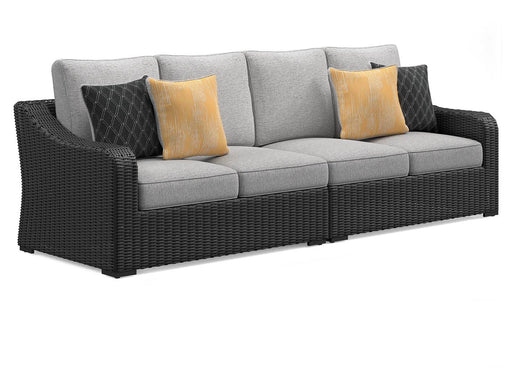 Beachcroft 2-Piece Outdoor Loveseat with Cushion - Furniture Source (IA) 