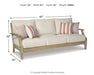 Clare View Sofa with Cushion - Furniture Source (IA) 