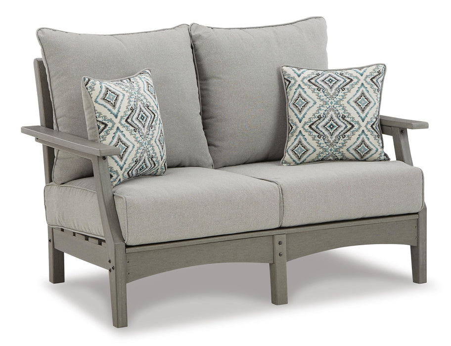 Visola Outdoor Sofa and Loveseat Set - Furniture Source (IA) 