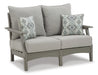 Visola Outdoor Sofa and Loveseat Set - Furniture Source (IA) 