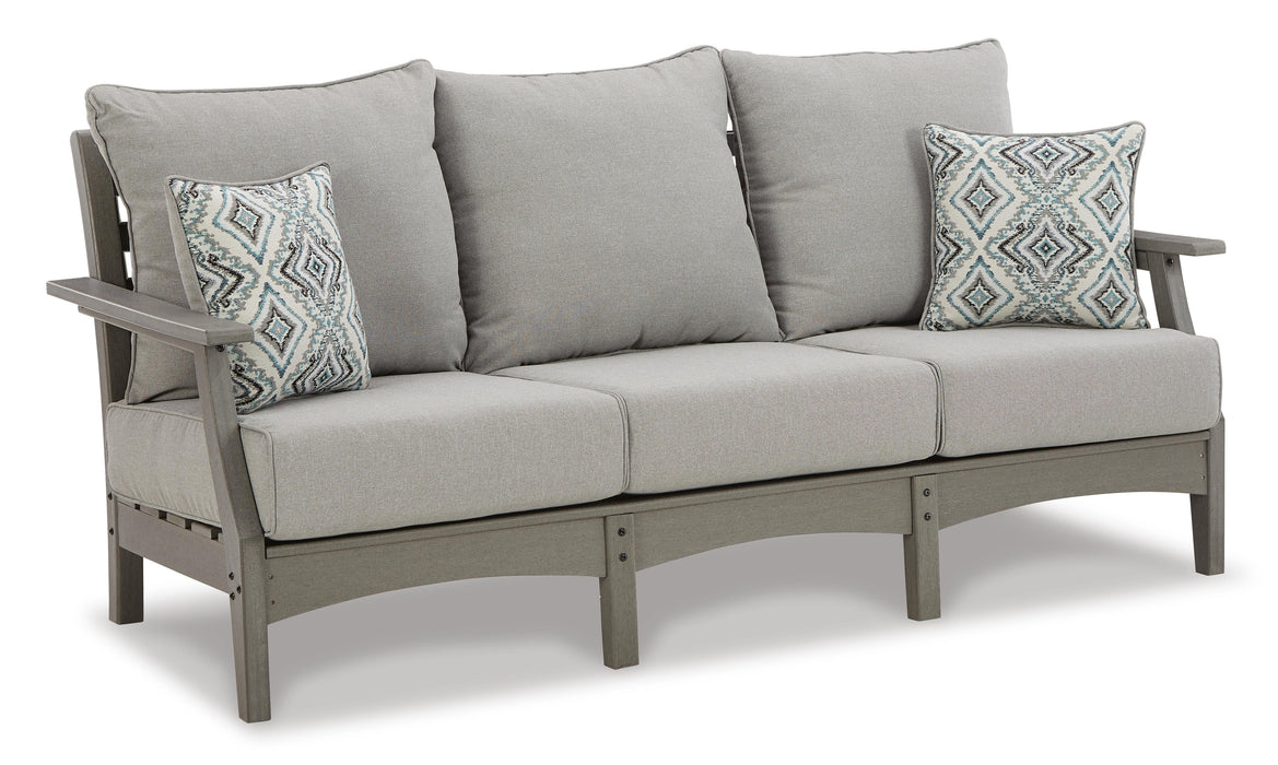 Visola Outdoor Sofa and Loveseat Set - Furniture Source (IA) 
