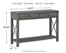 Freedan Sofa/Console Table - Furniture Source (IA) 