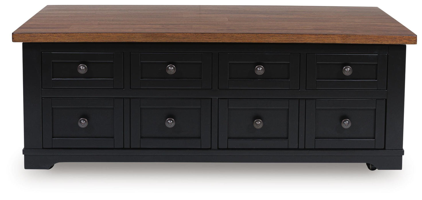 Wildenauer Lift-Top Coffee Table - Furniture Source (IA) 